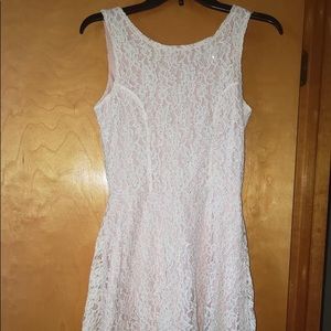 Lace Dress with Sparkles